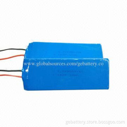 3.7V 20,000mAh Li-polymer Battery Pack for Portable Devices, Dimensions 20 x 60 x 159mm